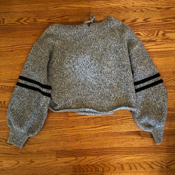 Onzie Varsity Sweater M/L Light Grey - Picture 6 of 10